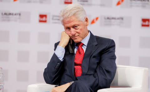 Bill Clinton - Madrid - 21-05-2013 - Scoperta la relazione tra Bill Clinton e Liz Hurley