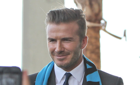 David Beckham - Miami - 05-02-2014 - David Beckham presenta la sua nuova squadra a Miami