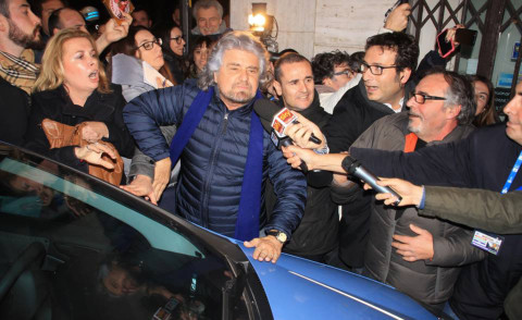 Beppe Grillo - Sanremo - 18-02-2014 - Sanremo 2014: Beppe Grillo: “Dobbiamo riprenderci la Rai”