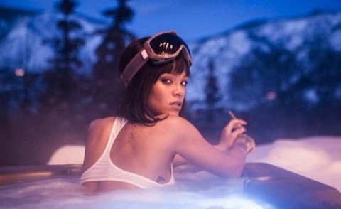 Rihanna - Los Angeles - 21-02-2014 - Con Rihanna la temperatura aumenta anche in alta quota 