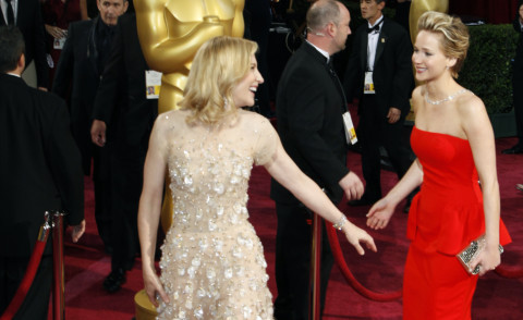 Jennifer Lawrence, Cate Blanchett - Hollywood - 02-03-2014 - 86th Oscar: le foto più belle del red carpet