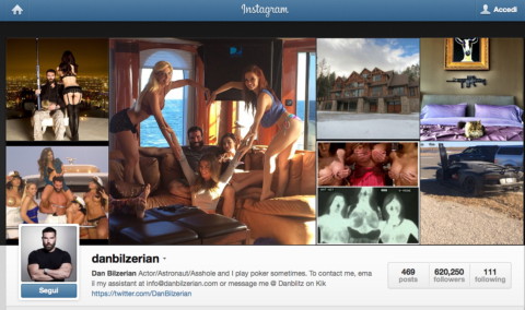 Dan Bilzerian - 24-03-2014 - Dan Bilzerian, la nuova star di Instagram?