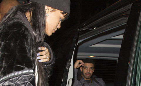 Drake, Rihanna - Londra - 27-03-2014 - Rihanna e Drake giocano a nascondino, noi li abbiamo scovati