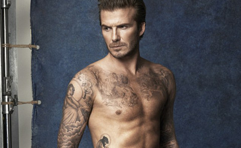 David Beckham - 03-04-2014 - David Beckham si (ri)spoglia per H&M