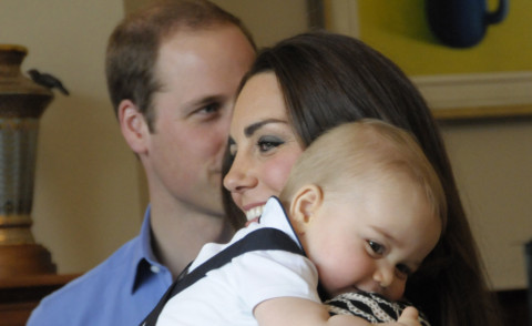 Principe George, Principe William, Kate Middleton - Wellington - 09-04-2014 - Vecchia Europa: ecco i regnanti del domani 