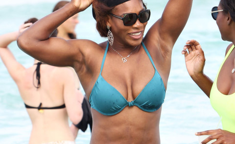 Serena Williams - Miami - 16-04-2014 - Una bodybuilder di nome Serena Williams