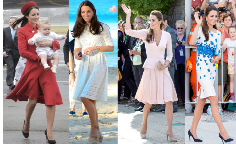 Kate Middleton - 24-04-2014 - Kate Middleton, più che un viaggio... una sfilata!