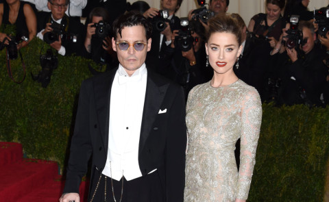 Amber Heard, Johnny Depp - New York - 05-05-2014 - Met Gala 2014: la magica notte degli Oscar della moda