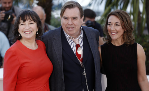 Marion Bailey, Timothy Spall - Cannes - 15-05-2014 - Cannes 2014: il photocall di Mr Turner 