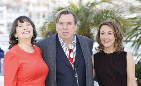Dorothy Atkinson, Marion Bailey, Timothy Spall - Cannes - 15-05-2014 - Cannes 2014: La seconda giornata della kermesse