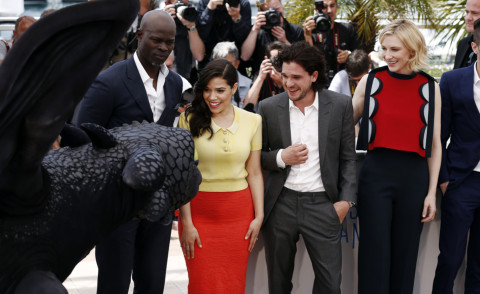 Kit Harington, America Ferrera, Djimon Hounsou, Cate Blanchett - Cannes - 16-05-2014 - Cannes 2014: un vero drago sulla Croisette