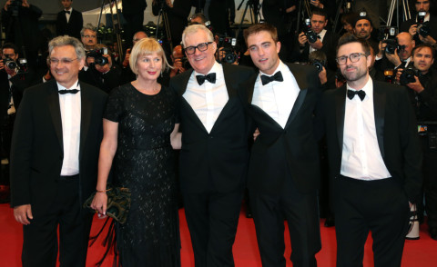 David Linde, Liz Watts, Robert Pattinson, Guy Pearce - Cannes - 18-05-2014 - Cannes 2014: la quinta giornata della kermesse