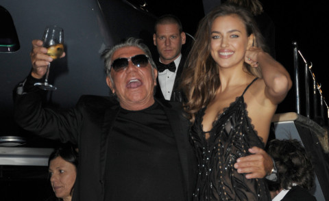 Irina Shayk, Roberto Cavalli - Cannes - 22-05-2014 - Cannes 2014: il party più glamour? Lo dà Roberto Cavalli
