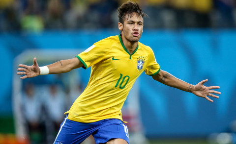 Neymar Jr. - San Paolo - 12-06-2014 - Brasile 2014: Brasile Croazia finisce tre a uno