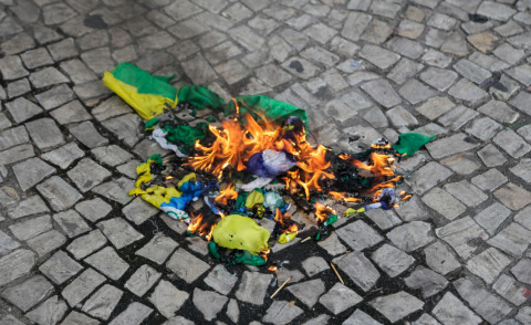 Mondiali - San Paolo - 12-06-2014 - Brasile 2014: continuano gli scontri in strada