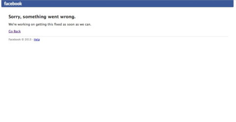 Facebook - 19-06-2014 - Facebook:  offline in tutto il mondo per pochi minuti