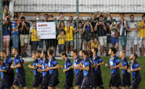 Nazionale Italiana - Natal - 21-06-2014 - Brasile 2014: in migliaia agli allenamenti della Nazionale