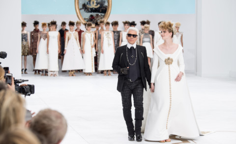 Sfilata Chanel, Karl Lagerfeld - Parigi - 08-07-2014 - Parigi Haute Couture: La sfilata Chanel