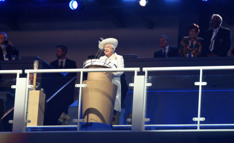 Regina Elisabetta II - Glasgow - 23-07-2014 - Elisabetta II inaugura i ventesimi Giochi del Commonwealth