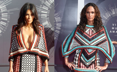 Jourdan Dunn, Kim Kardashian - Los Angeles - 25-08-2014 - Kim Kardashian e Jourdan Dunn: chi lo indossa meglio?