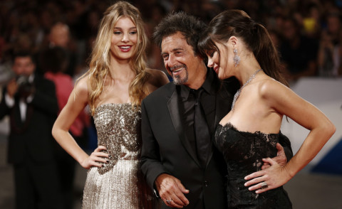 Camila Sola, Lucila Sola, Al Pacino - Venezia - 30-08-2014 - Festival di Venezia: Al Pacino si sdoppia per The Humbling