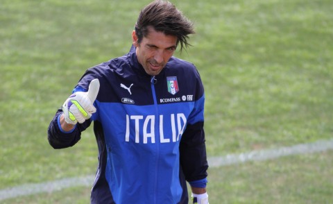 Gianluigi Buffon - Firenze - 01-09-2014 - Coverciano: la Nazionale al suo primo allenamento