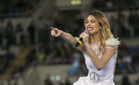 Violetta - Roma - 02-09-2014 - Violetta a Roma canta per il Papa e per la pace
