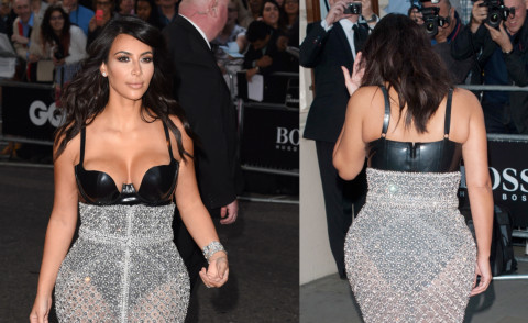 Kim Kardashian - Londra - 03-09-2014 - Vade retro abito! Le curve pericolose di Kim Kardashian