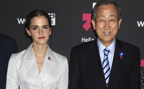 Ban Ki-moon, Emma Watson - New York - 20-09-2014 - Quante star al lavoro per un mondo migliore 