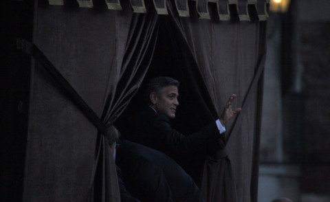 George Clooney - Venezia - 27-09-2014 - Si chiude il sipario: George Clooney è un uomo sposato