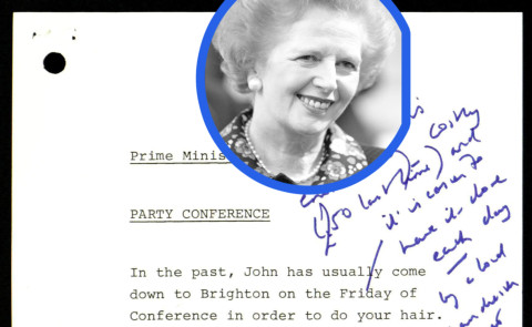 02-10-2014 - Margaret Thatcher, è pubblico il discorso del Brighton Bombing