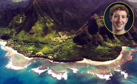 Isola Kauai, Mark Zuckerberg - Hollywood - 15-10-2014 - Vivere in un paradiso terrestre si può, se sei un vip milionario