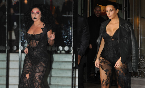 Lady Gaga, Kim Kardashian - Lady Gaga si prepara per Halloween e copia la Kardashian