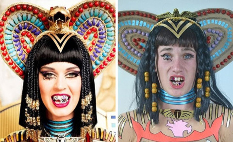 Liam Martin, Katy Perry - Hollywood - 10-11-2014 - Liam Martin: l’imitatore delle trash-star fa boom sul web