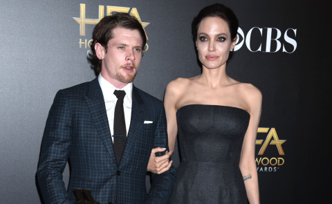 Jack O'Connell, Angelina Jolie - Hollywood - 15-11-2014 - Hollywood Film Awards: Jolie regista, non è un fuoco di paglia