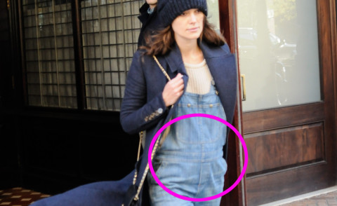 Keira Knightley - Manhattan - 20-11-2014 - Keira Knightley è incinta: ecco le foto che lo dimostrano
