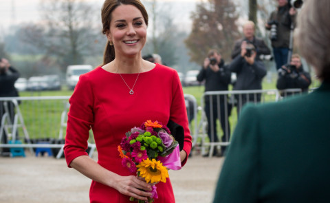 Kate Middleton - Norwich - 25-11-2014 - Kate: il pancino c'è... ma non si vede! 