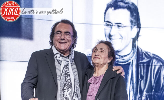 Jolanda Ottino, Al Bano - Roma - 18-11-2014 - Al Bano e mamma Jolanda a Porta a Porta: che mammoni questi vip!