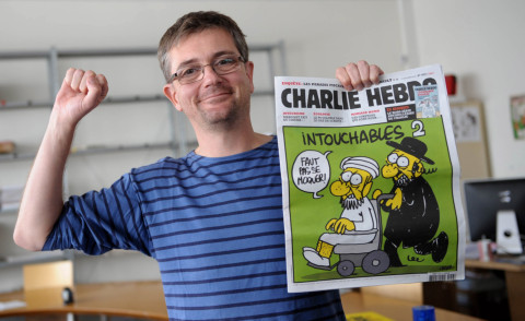Charb - Parigi - 19-09-2012 - Parigi, strage in redazione Charlie Hebdo, 12 morti 