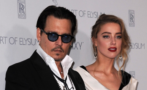 Amber Heard, Johnny Depp - Los Angeles - 10-01-2015 - Amber Heard ha fatto un occhio nero a Johnny Depp!