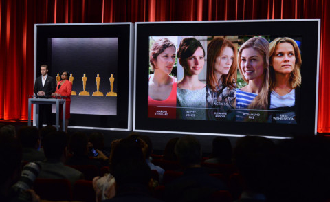 Cheryl Boone Isaacs, Chris Pine - Beverly Hills - 15-01-2015 - Oscar 2015: sveglia alle 5, arriva l'annuncio delle nomination