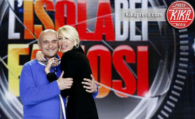 Alfonso Signorini, Alessia Marcuzzi - Milano - 22-01-2015 - Talent vs reality: alla conduzione è guerra tra sessi?