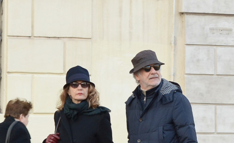 Manuela Lamanna, Toni Servillo - Roma - 07-02-2015 - Toni Servillo e la moglie Manuela, un pomeriggio da Oscar