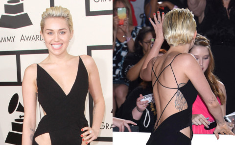 Miley Cyrus - 09-02-2015 - Grammy Awards 2015: Vade retro abito!