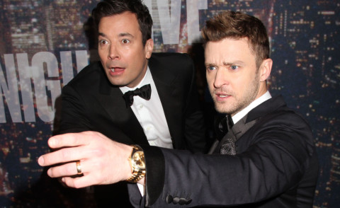 Justin Timberlake, Jimmy Fallon - New York - 15-02-2015 - New York: buon 40esimo compleanno SNL!