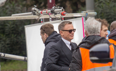 James Bond - Roma - 20-02-2015 - 007 scorrazza per Roma grazie a Spectre