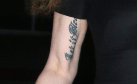 Courtney Love - Los Angeles - 07-03-2015 - Una star non è tale senza un tatuaggio
