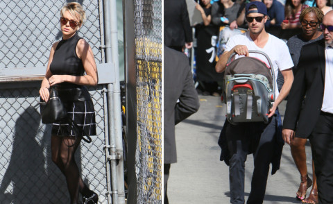 Rose Dorothy Dauriac, Romain Dauriac, Scarlett Johansson - Los Angeles - 14-04-2015 - Scarlett Johansson relega Romain Dauriac al ruolo di badante