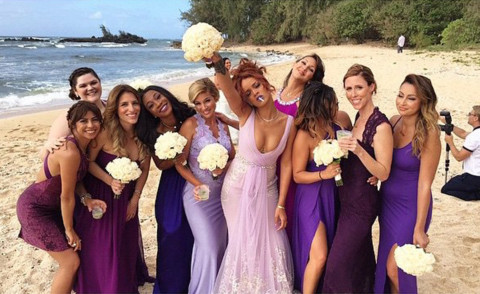Rihanna - Hawaii - 22-04-2015 - Sei invitata a un matrimonio? Ispirati alle star! 