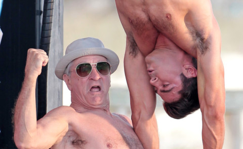 Zac Efron, Robert De Niro - Tybee Island - 30-04-2015 - Arriva l'estate, sfoggerete i muscoli come loro?